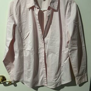 Worthington Blush Pink Stretch Shirt